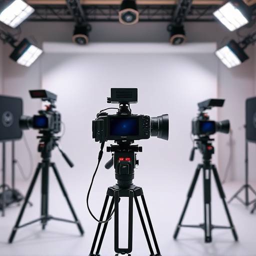 Multi-camera live production icon